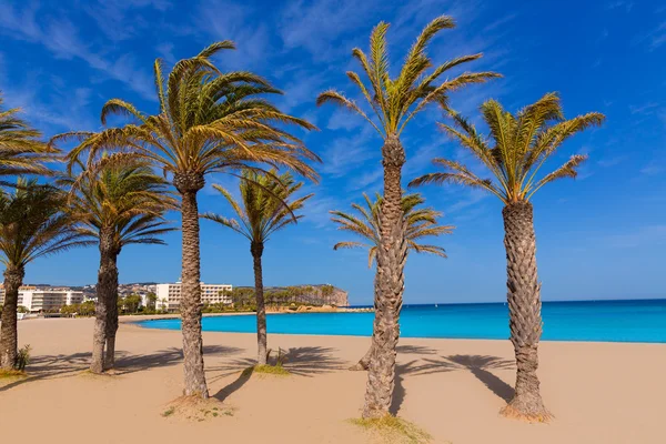 Javea Xabia playa del Arenal no Mediterrâneo Espanha — Fotografia de Stock