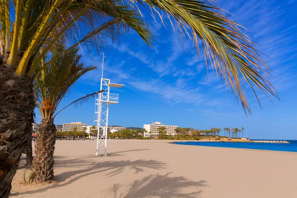 Javea Xabia playa del Arenal no Mediterrâneo Espanha — Fotografia de Stock