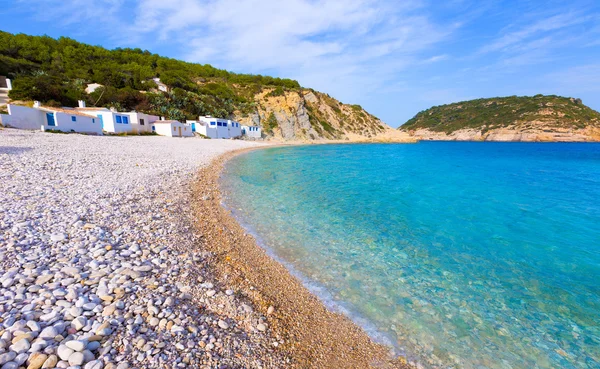 Javea xabia la playa barraca cala portichol Αλικάντε — Φωτογραφία Αρχείου