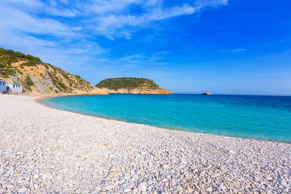 Javea Xabia Barraca de la Playa Cala Portichol Alicante — Fotografia de Stock