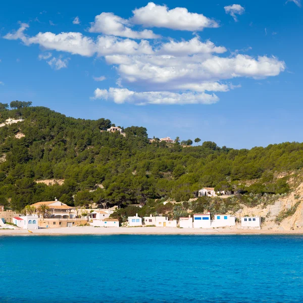 Javea Xabia Playa la Barraca Portichol Alicante Spain — Stock Photo, Image