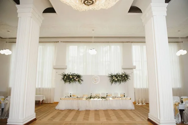 Luxury Place Amazing Wedding Party — Stock Photo, Image