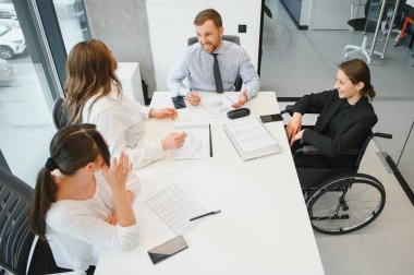 Business Team Finance Stock Exchange Busy Concept.