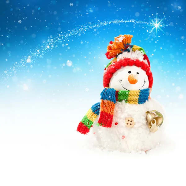 Snowman — Stock Photo, Image