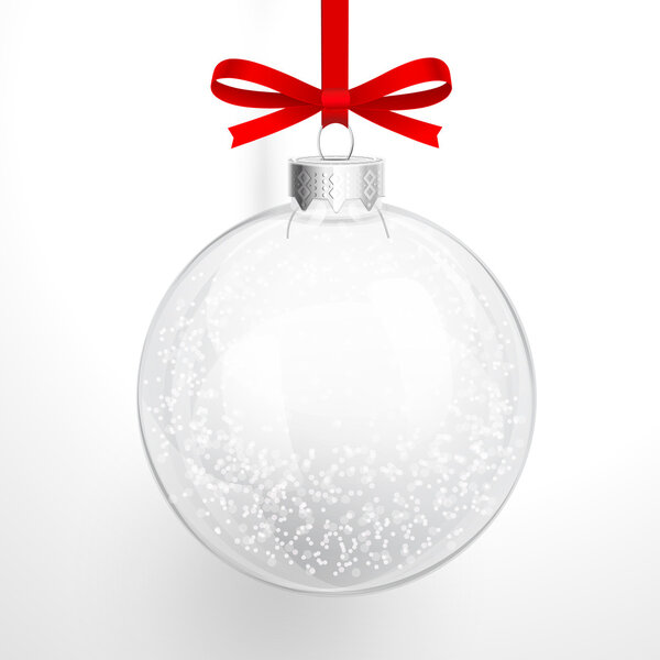 Christmas glass ball
