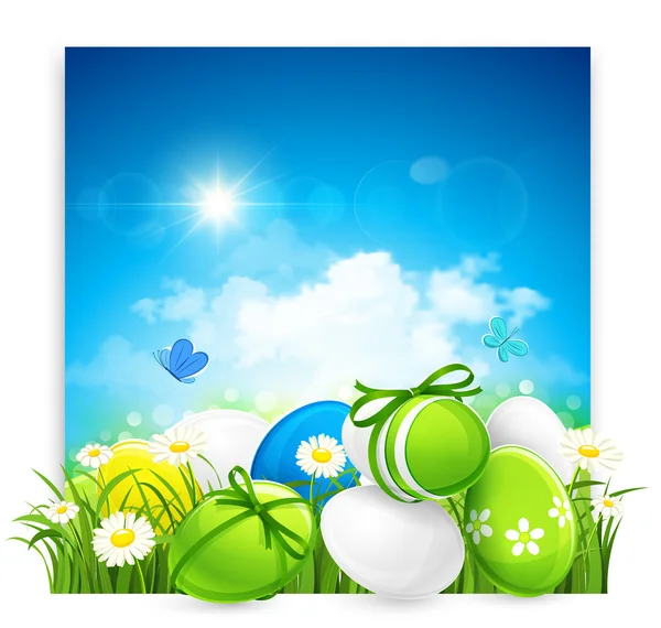 Easter banner — Stock Vector