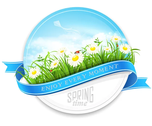 Banner de primavera — Archivo Imágenes Vectoriales
