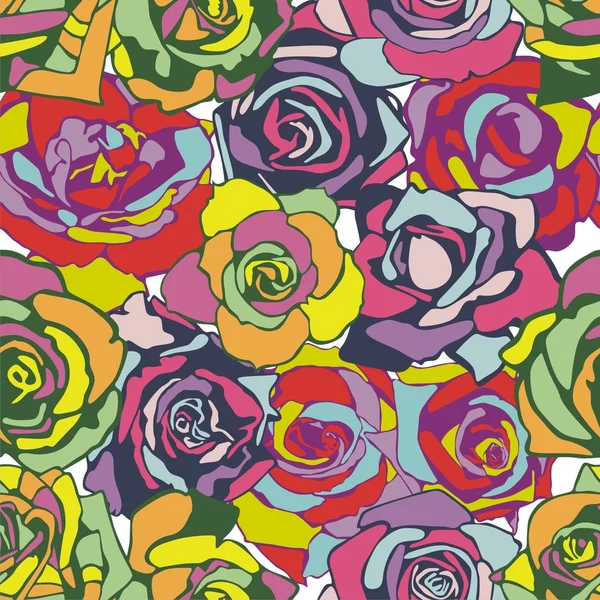 Textura floral vectorial — Archivo Imágenes Vectoriales