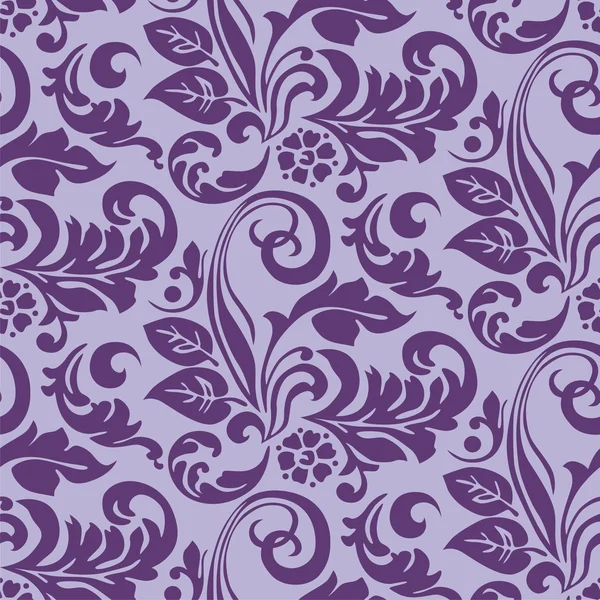 Textura sin costura floral — Vector de stock