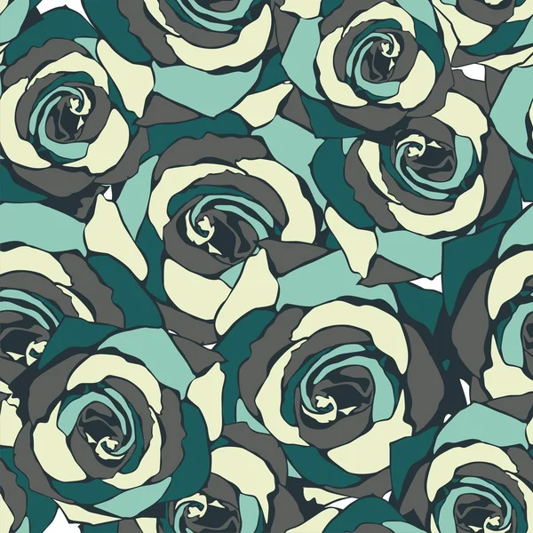 Textura sin costura floral — Vector de stock