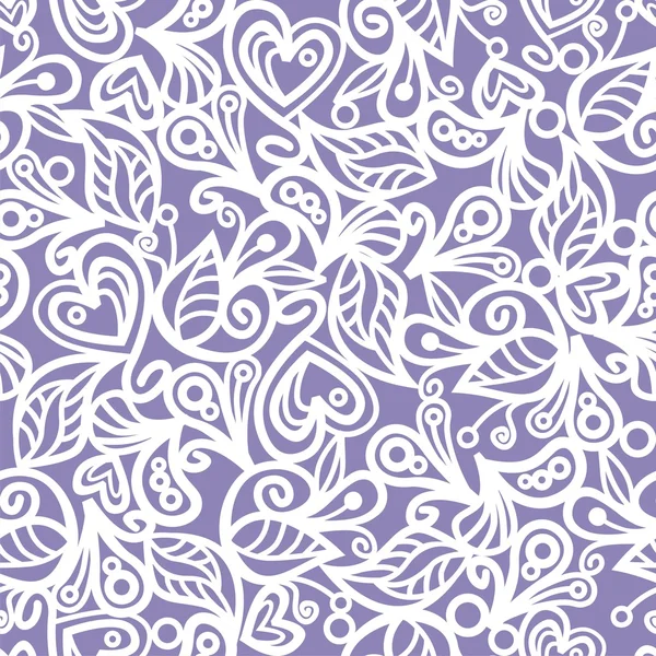 Textura sin costura floral — Archivo Imágenes Vectoriales