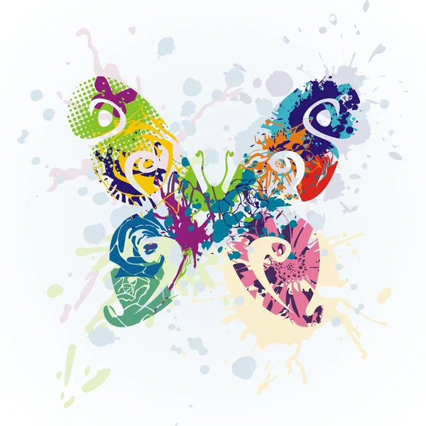 Vector butterfly — Stock Vector