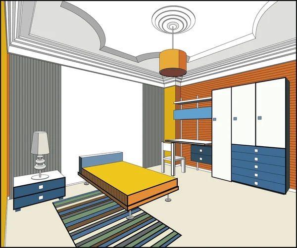 Interior del vector — Archivo Imágenes Vectoriales