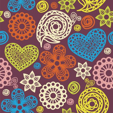 süslü sorunsuz doku