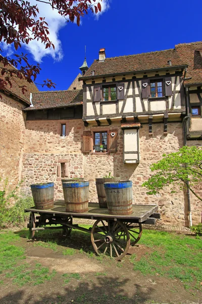 Murallas medievales de Riquewihr, Francia — Foto de Stock