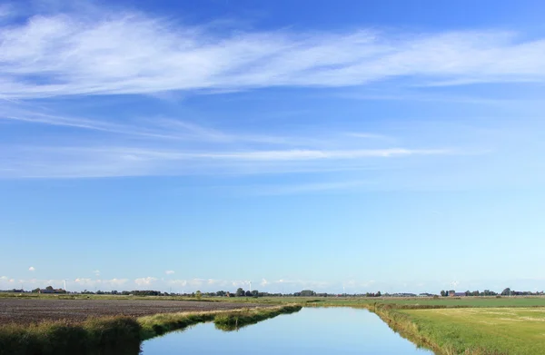 Landschap in Oost-Friesland — Stockfoto