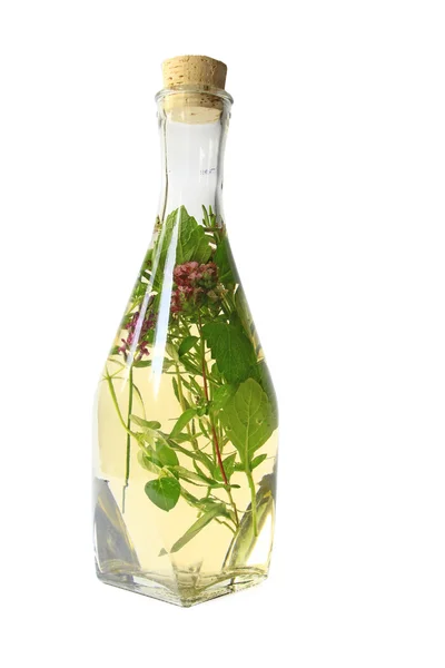 Herb vinegar — Stock Photo, Image