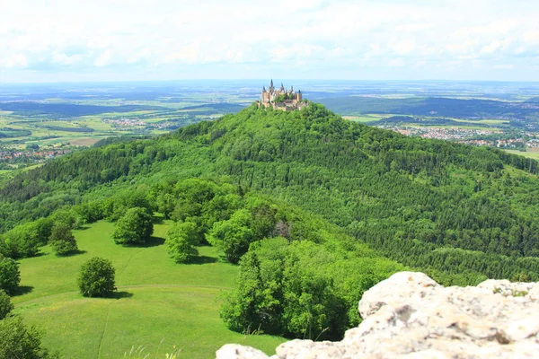 Castelo de hohenzollern — Fotografia de Stock