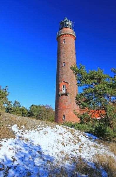 Lighthouse at the Baltic Sea — Stock Photo, Image