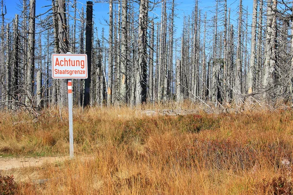 State border — Stock Photo, Image