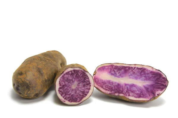 Blue Potatoes — Stock Photo, Image