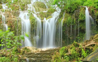 Waterfall of Bad Urach clipart