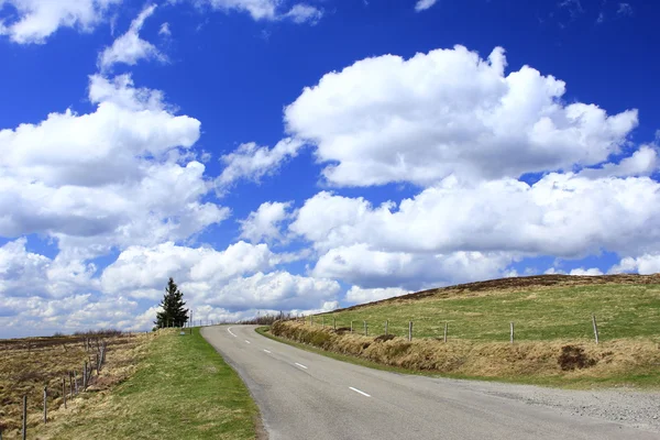 Route de Cretes, France — Stock Photo, Image