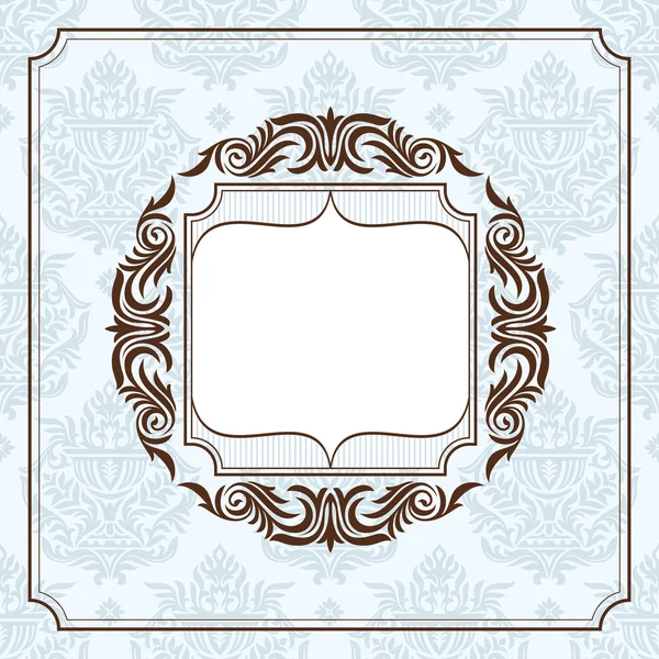 Abstracte vintage frame — Stockvector