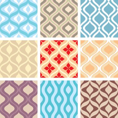 soyut Dikişsiz desen