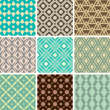 soyut Dikişsiz desen