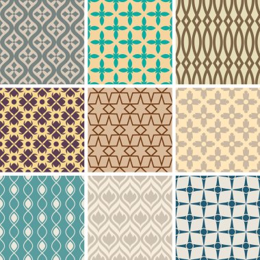 soyut Dikişsiz desen