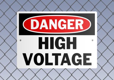 Danger High Voltage clipart