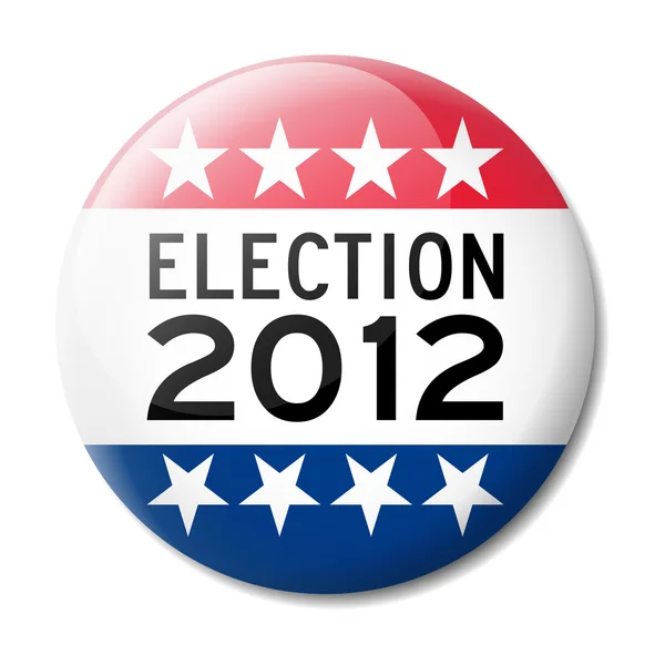 Badge for American election 2012 — Stock Vector