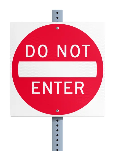 Do not enter — Stock Vector