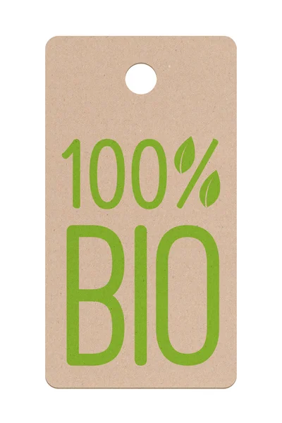Bio label 1 — Stock Photo, Image