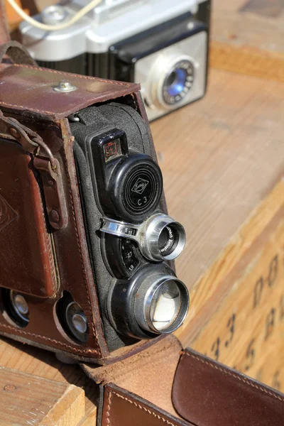 Old 8mm camera — Stok fotoğraf