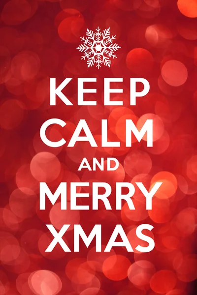 Keep Calm and Merry Xmas
