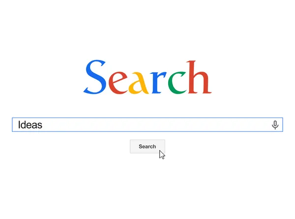 Ideas de motores de búsqueda — Archivo Imágenes Vectoriales