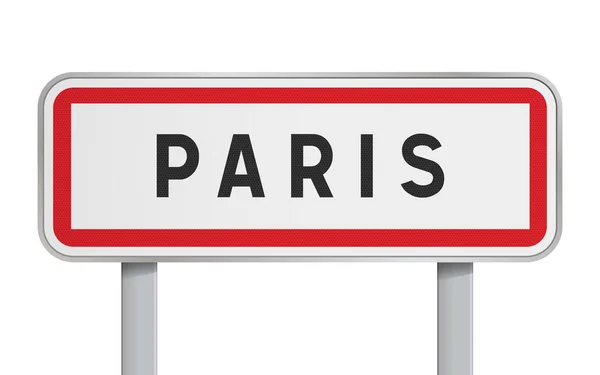 Señal de París — Vector de stock