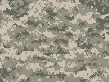 Camouflage pixels clipart