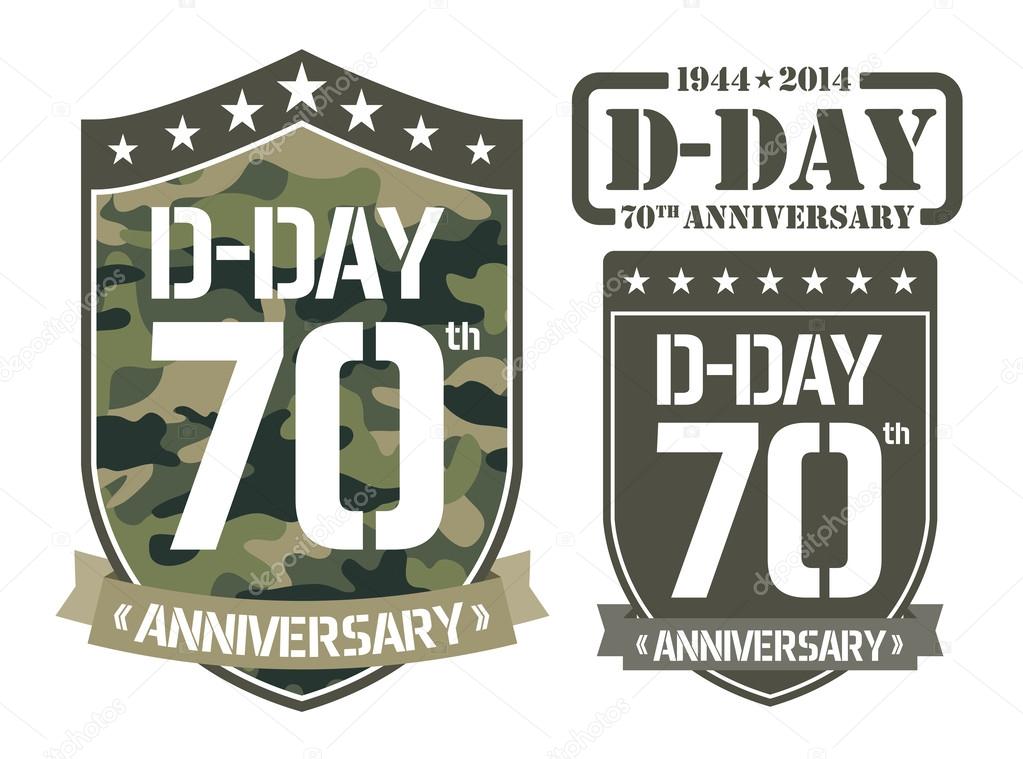 Escutcheon D-DAY Anniversary