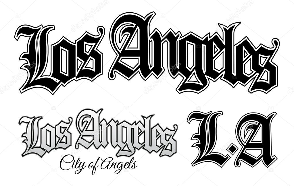 Los Angeles Stock Vector by ©Thomaspajot 42003321