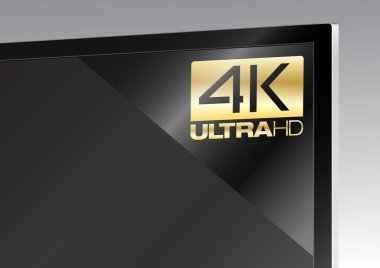 TV 4 k etiketi