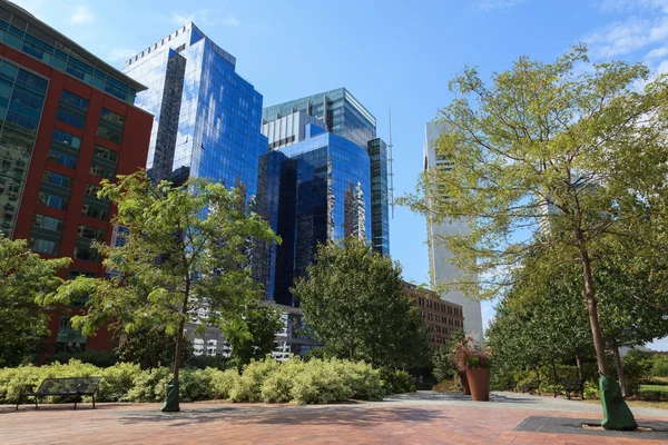 The financial district of Boston — Stock Photo, Image