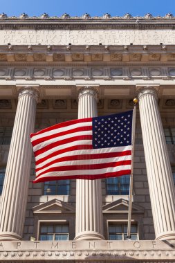 Amerikan bayrağı çamaşır içinde yapı ticaret Anabilim Dalı