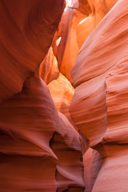 Arizona navajo rezervasyonunuzu yaparken üst antilop Kanyonu