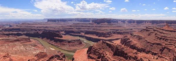 Panoramic view of Dead horse view in Utah — Stock Photo, Image