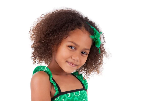 Cute young African Asian girl — Stock Photo, Image