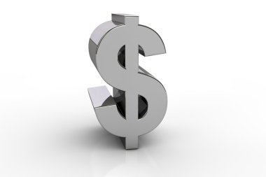 3D Doları para birimi simgesi