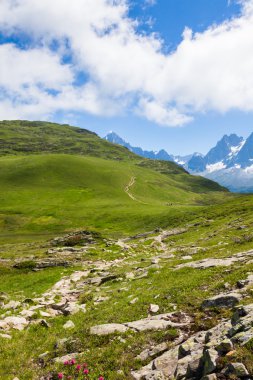 güzel bir manzara Fransız Alps